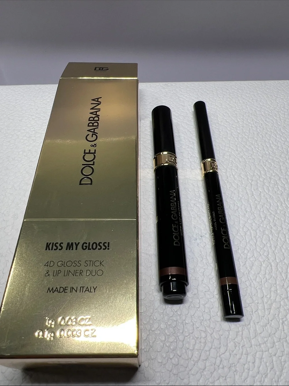 Dolce & Gabanna Kiss My Gloss! 4D Gloss Stick & Lip Liner Duo in 03 Chat